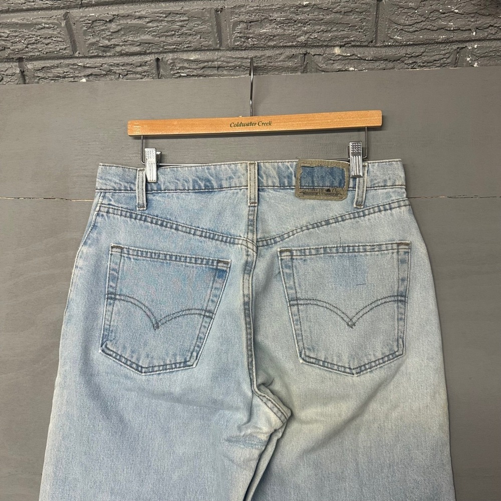 Levis SilverTab Relaxed Fit Jeans Light Wash Vintage 90s Made in‎ USA 33x30